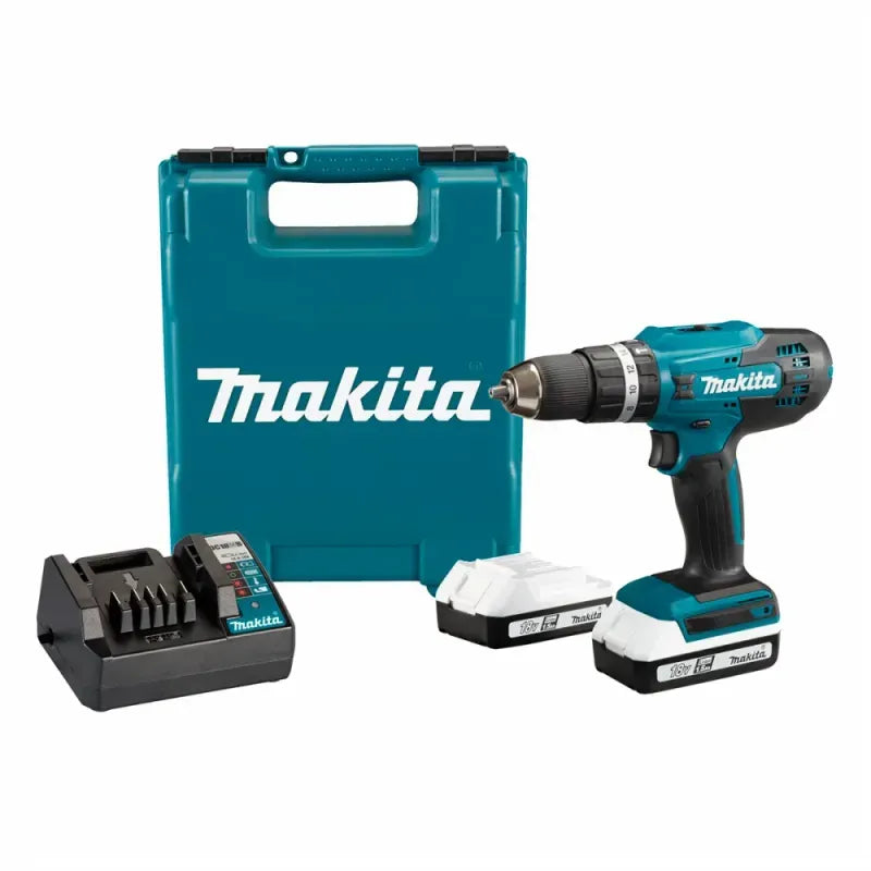 Taladro Atornillador con Accesorios HP488DWE 18V Makita